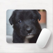 Schattig puppy hond dier muismat (Met muis)