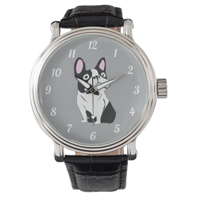 Schattig puppy horloge (Voorkant)