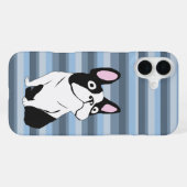 Schattig puppy iPhone hoesje (Achterkant horizontaal)