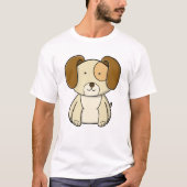 Schattig puppy t-shirt (Voorkant)