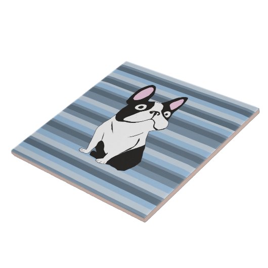 Schattig puppy tegeltje (Zijkant)