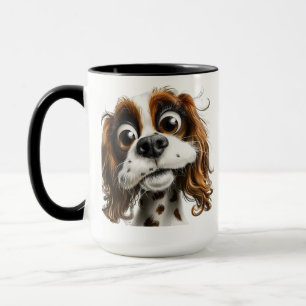 Schattig puppygezicht mok