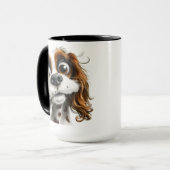 Schattig puppygezicht mok (Voorkant links)