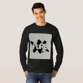 schattig puur ontwerp t-shirt (Voorkant volledig)