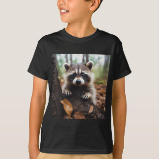 Schattig Raccoon T Shirt - Schattig Dier Shirten