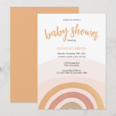 Schattig Rainbow Geslacht Neutrale Waterverf Kaart (Voorkant / Achterkant)