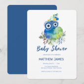 Schattig Red de Planeet Kleine Jongen  Kaart (Voorkant / Achterkant)