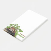 Schattig Red Panda Kinder op maat Post-it® Notes (Schuin)