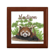 Schattig Red Panda op maat