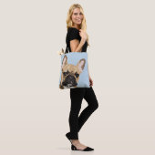 Schattig reebruin Frans Bulldog | Frenchie Tote Bag (Op model)