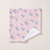 schattig regenboog Eenhoorn sterren gradiënt patro Bad Handdoek (Wasdoekje)