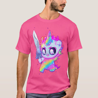 Schattig Regenboog Feest Eenhoorn Edm Dj T-shirt