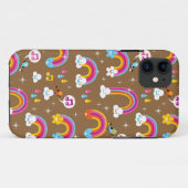 schattig regenboogpatroon Case-Mate iPhone case (Achterkant (horizontaal))