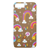schattig regenboogpatroon Case-Mate iPhone case (Achterkant)