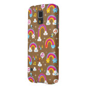 schattig regenboogpatroon Case-Mate samsung galaxy hoesje (Achterkant Links)