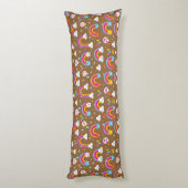 schattig regenboogpatroon lichaamskussen (Achterkant (Verticaal))