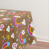 schattig regenboogpatroon tafelkleed (Voorbeeld)