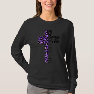 Schattig Religieus Spaans Vrouwen Moeder Jezus Chr T-shirt