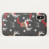 Schattig rendier plezier Case-Mate iPhone case (Achterkant (horizontaal))