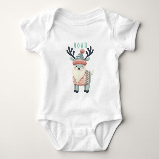Schattig rendier romper (Voorkant)