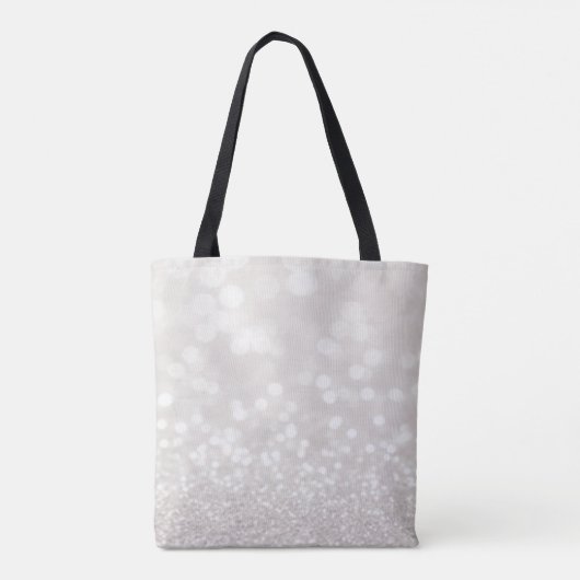 Schattig rendiergezicht, Bokeh Tote Bag (Achterkant)