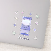 Schattig Retro Arcade Game Kids Verjaardag 