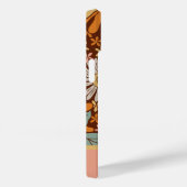 Schattig Retro Boho Bloem Meisjesachtig Case-Mate iPhone Case (Achterkant / Rechts)