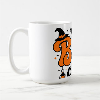 Schattig Retro Boo Crew Halloween Spelonk Squad De Koffiemok