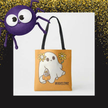 Schattig Retro Halloween Geest