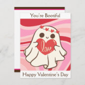 Schattig Retro Jij Bent een Mooie Geest Valentijn  Feestdagenkaart (Voorkant / Achterkant)