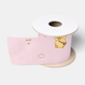 Schattig retro satijnen lint (Spoel)