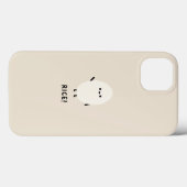 schattig rijst karakter minimaal kawaii grappige r Case-Mate iPhone case (Achterkant (horizontaal))