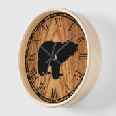 schattig roestzwart beer (Hoek)