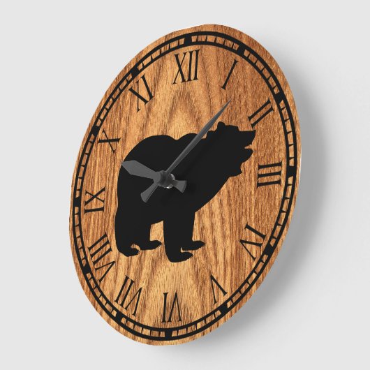 schattig roestzwart beer grote klok (Hoek)