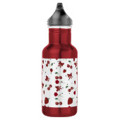 schattig rood en wit waterfles (Rechts)