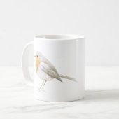 Schattig roodborstje koffiemok (Voorkant links)