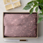 Schattig Roos gouden glitter Tissuepapier (Geschenk)