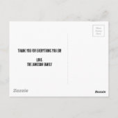 Schattig Roze Aquarel Beste Leraar Waardering Briefkaart (Achterkant)