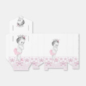 Schattig Roze Baby shower Favor Boxes Bedankdoosjes (Uitgevouwen)