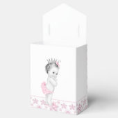 Schattig Roze Baby shower Favor Boxes Bedankdoosjes (Geopend)