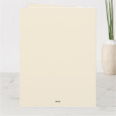 Schattig Roze Beige Geometrisch Patroon Kaart (Achterkant)