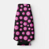 Schattig roze bingobal patroon flesjeskoeler (Voorkant)