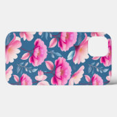 Schattig roze bloemmotief Case-Mate iPhone case (Achterkant (horizontaal))