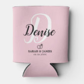 Schattig roze bruidsmeisje cadeau Koelbox Blikjeskoeler (Voorkant)