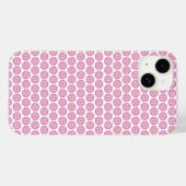 Schattig roze Daisy Bloem Case-Mate iPhone Case (Achterkant (horizontaal))