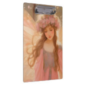 Schattig roze fee fantasy schilderij klembord (Rechts)
