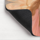 Schattig roze fee fantasy schilderij muismat (Hoek)