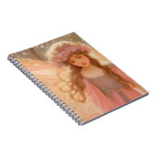 Schattig roze fee fantasy schilderij notitieboek (Rechterzijde)