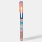 schattig roze flamingo voegt naam toe Case-Mate iPhone case (Achterkant / Links)