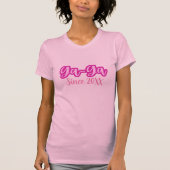  Schattig Roze Ga-Ga Sinds 20XX Vrouwen T-shirt (Voorkant)